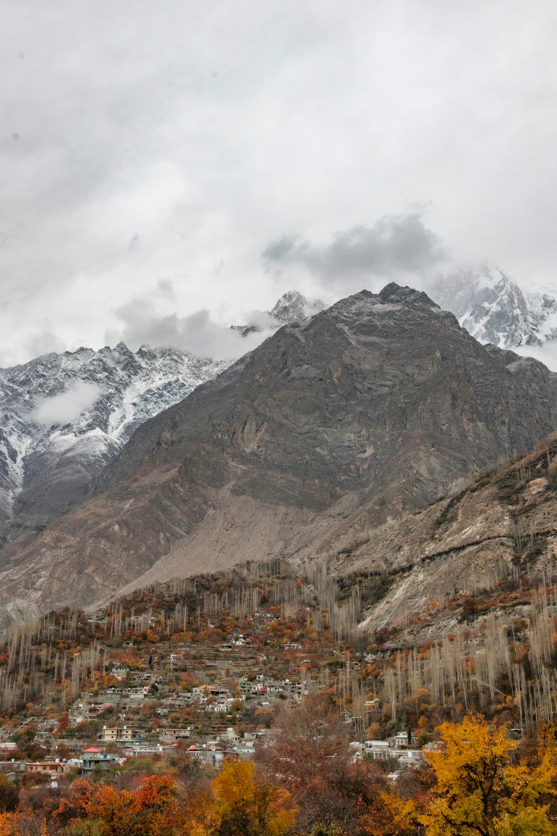 Northern Pakistan mountain landscape